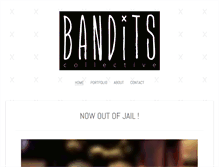 Tablet Screenshot of banditscollective.com